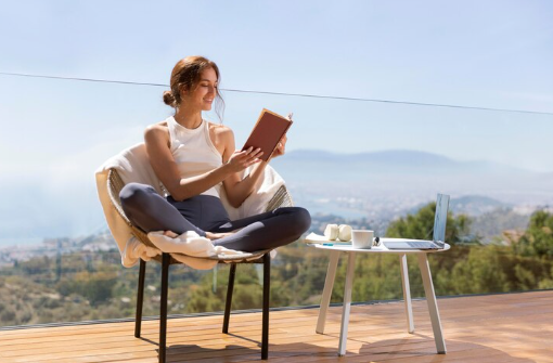 Terraza contemplativa